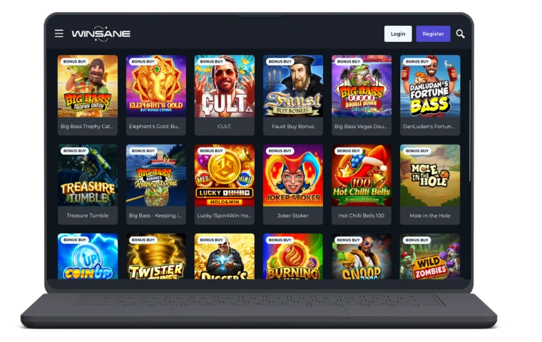 Winsane Casino site